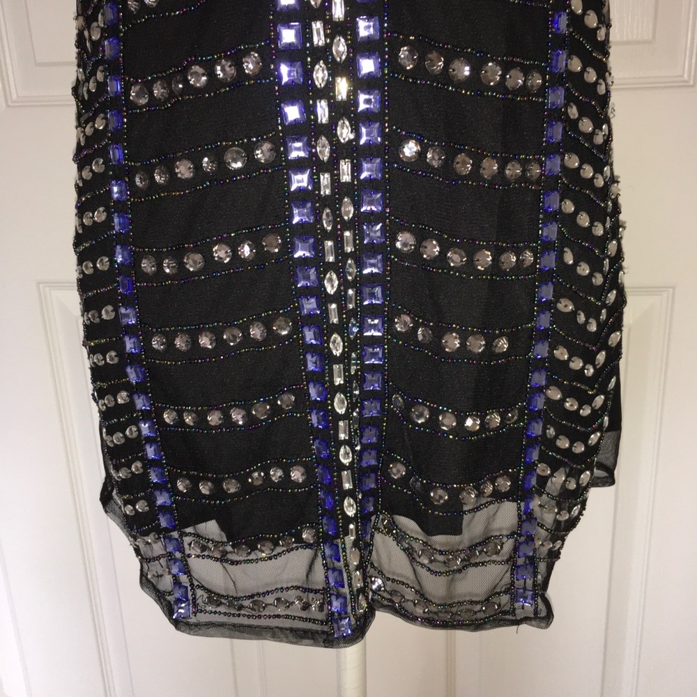 NBD jeweled embellished dress Sz XS - Picture 4 of 9